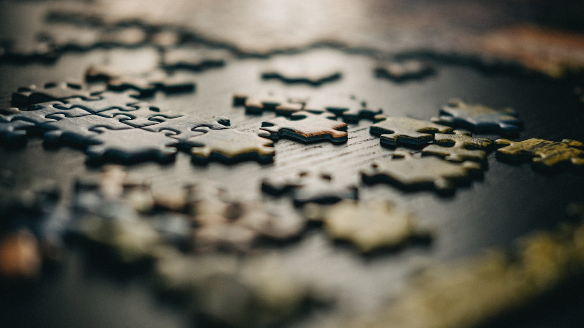 close up photography of puzzles