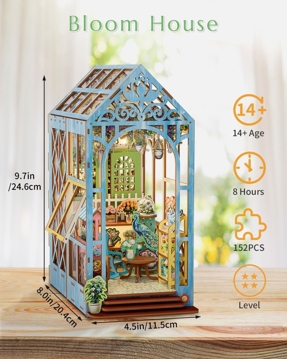 Bloom House Book Nook - KAAYEE Puzzle