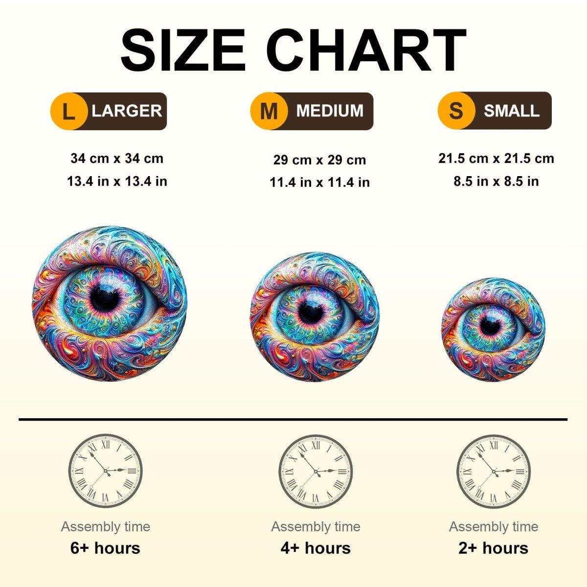 Brilliant eyes Wooden Jigsaw Puzzle - KAAYEE Puzzle