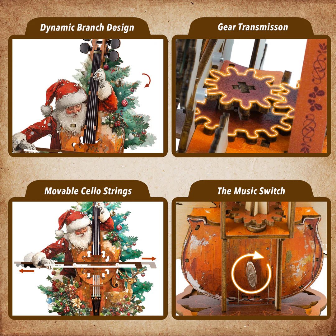 Christmas Concerto Music Box - KAAYEE Puzzle