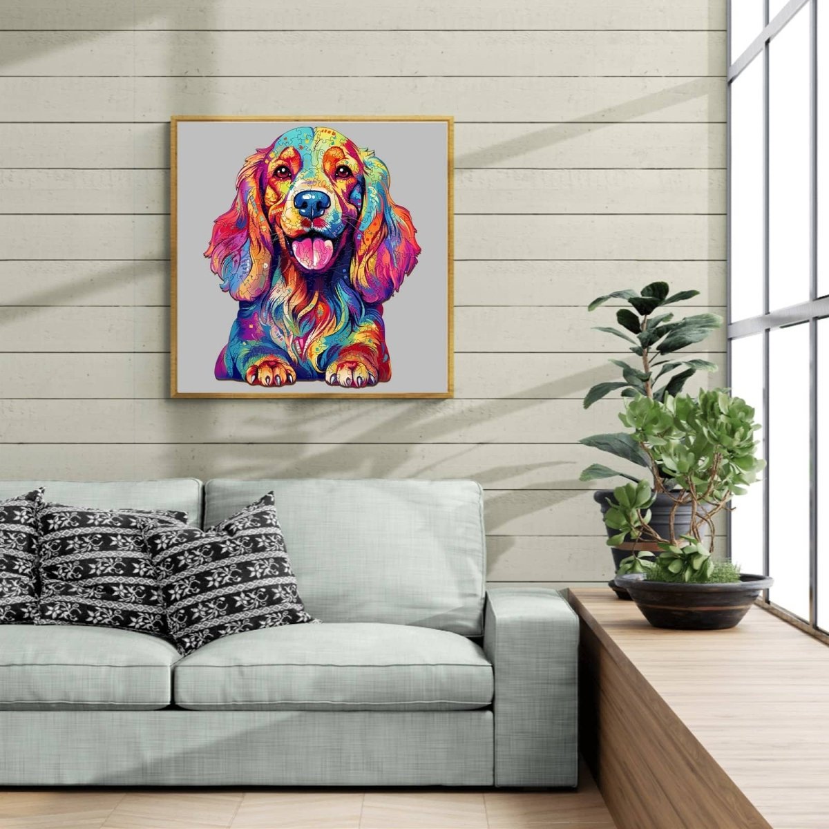Cocker Spaniel 2 Wooden Jigsaw Puzzle - KAAYEE Puzzle
