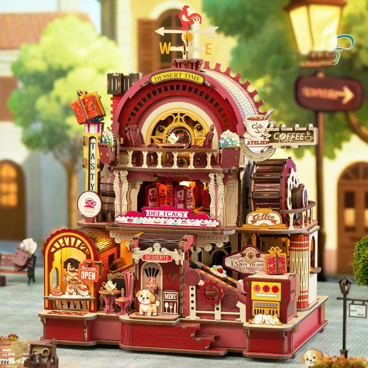 Dessert Atelier DIY Miniature House - KAAYEE Puzzle