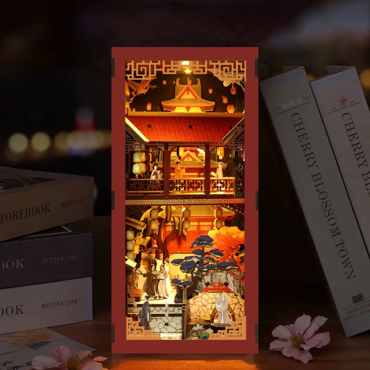 Dream of the Tang Dynasty Book Nook Kit - KAAYEE Puzzle
