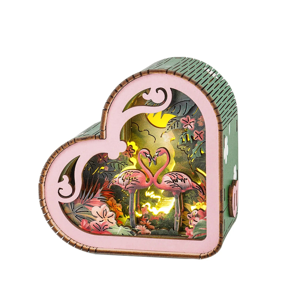 Fantasy Flamingo Night Lgiht - KAAYEE Puzzle