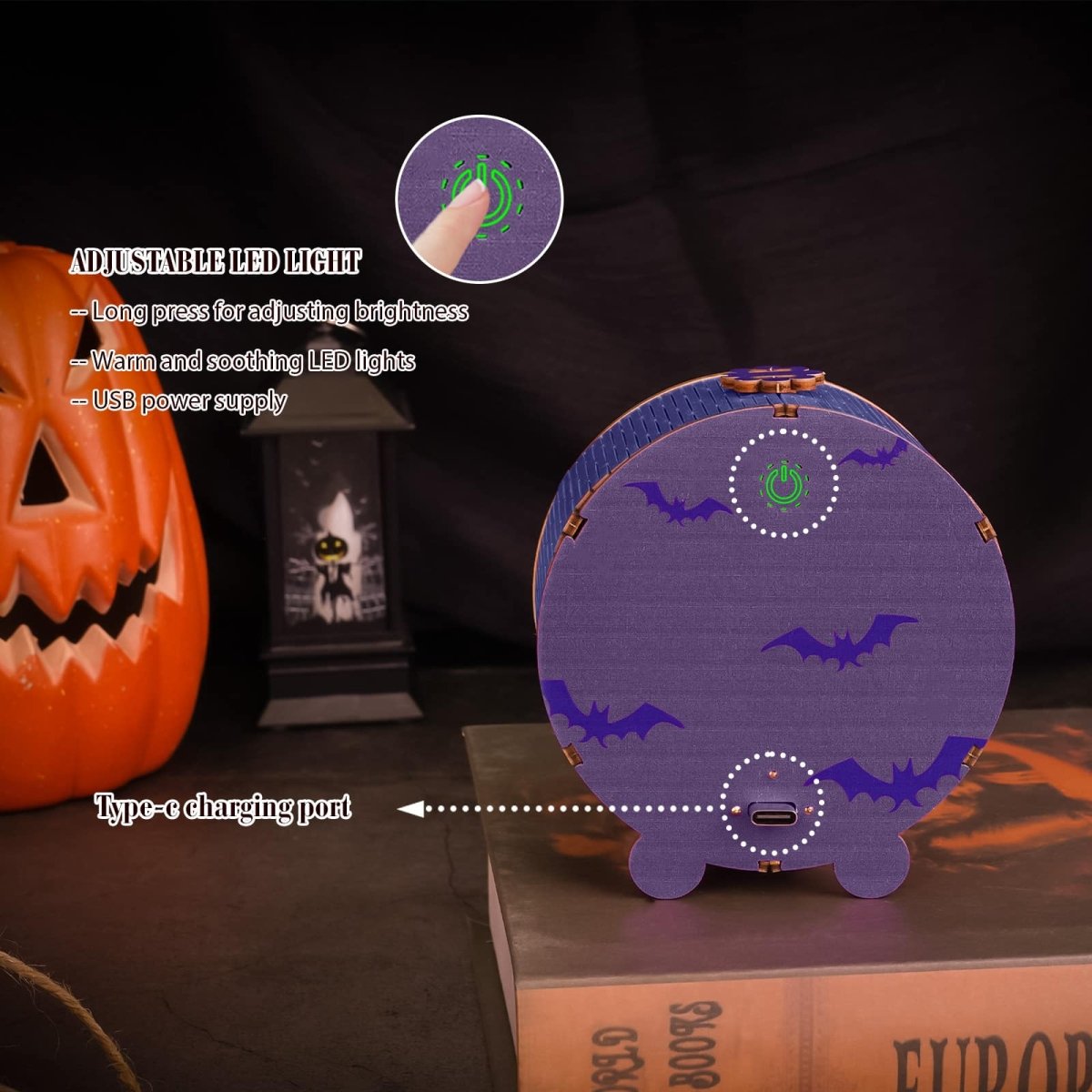 Halloween Castle Night Light - KAAYEE Puzzle