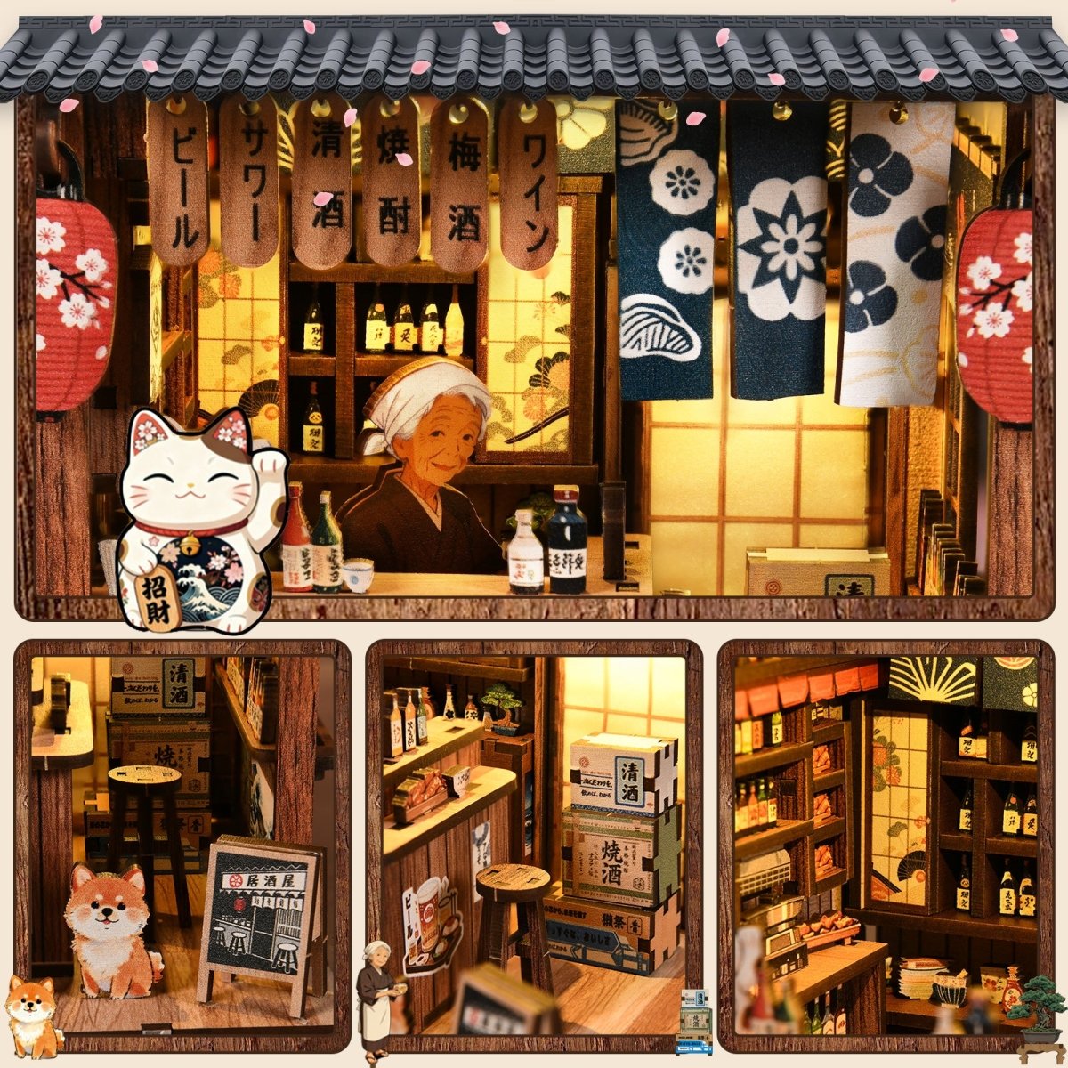 Mellow Pub DIY Miniature House - KAAYEE Puzzle