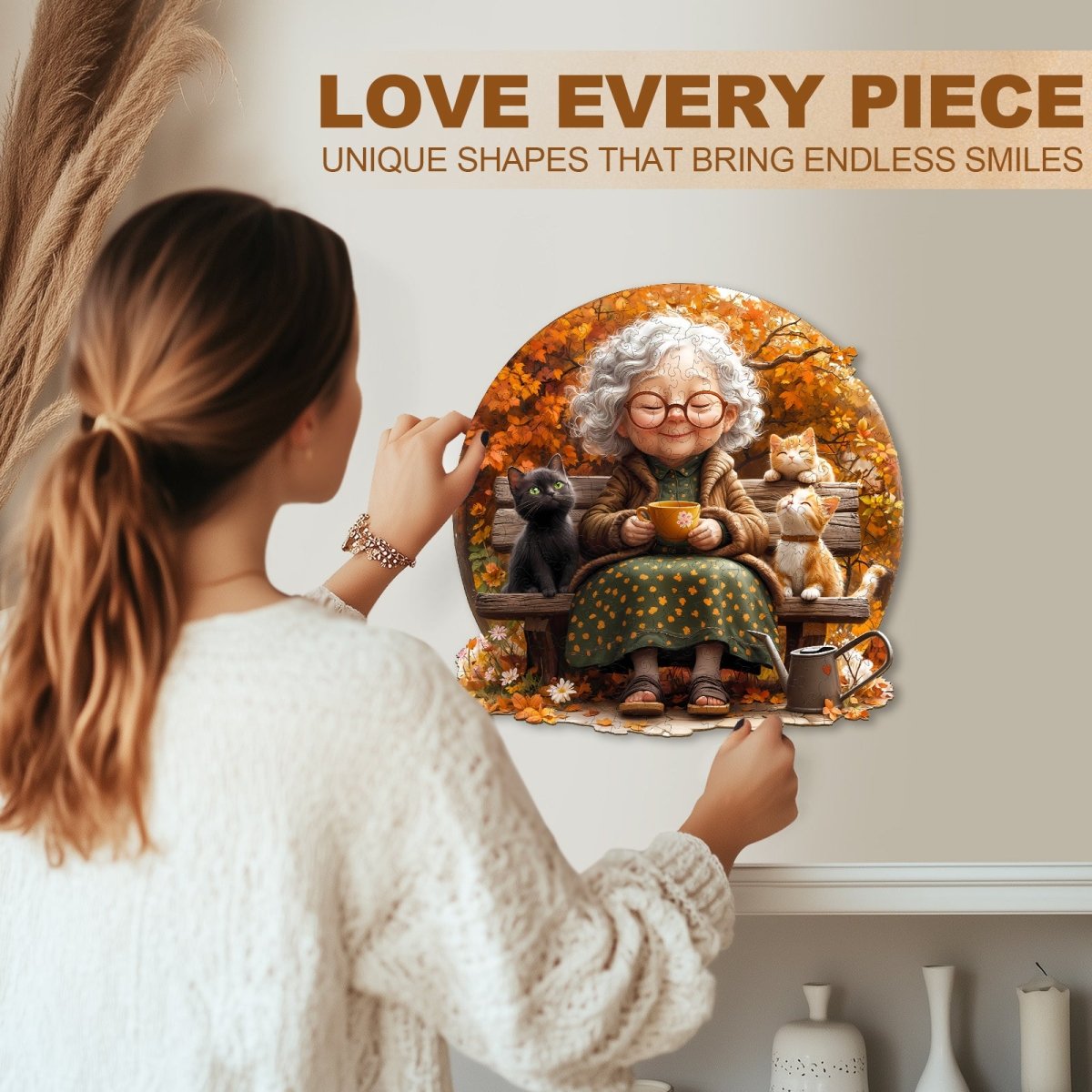 Pleasant afternoon Wooden Jigsaw Puzzle - KAAYEE Puzzle