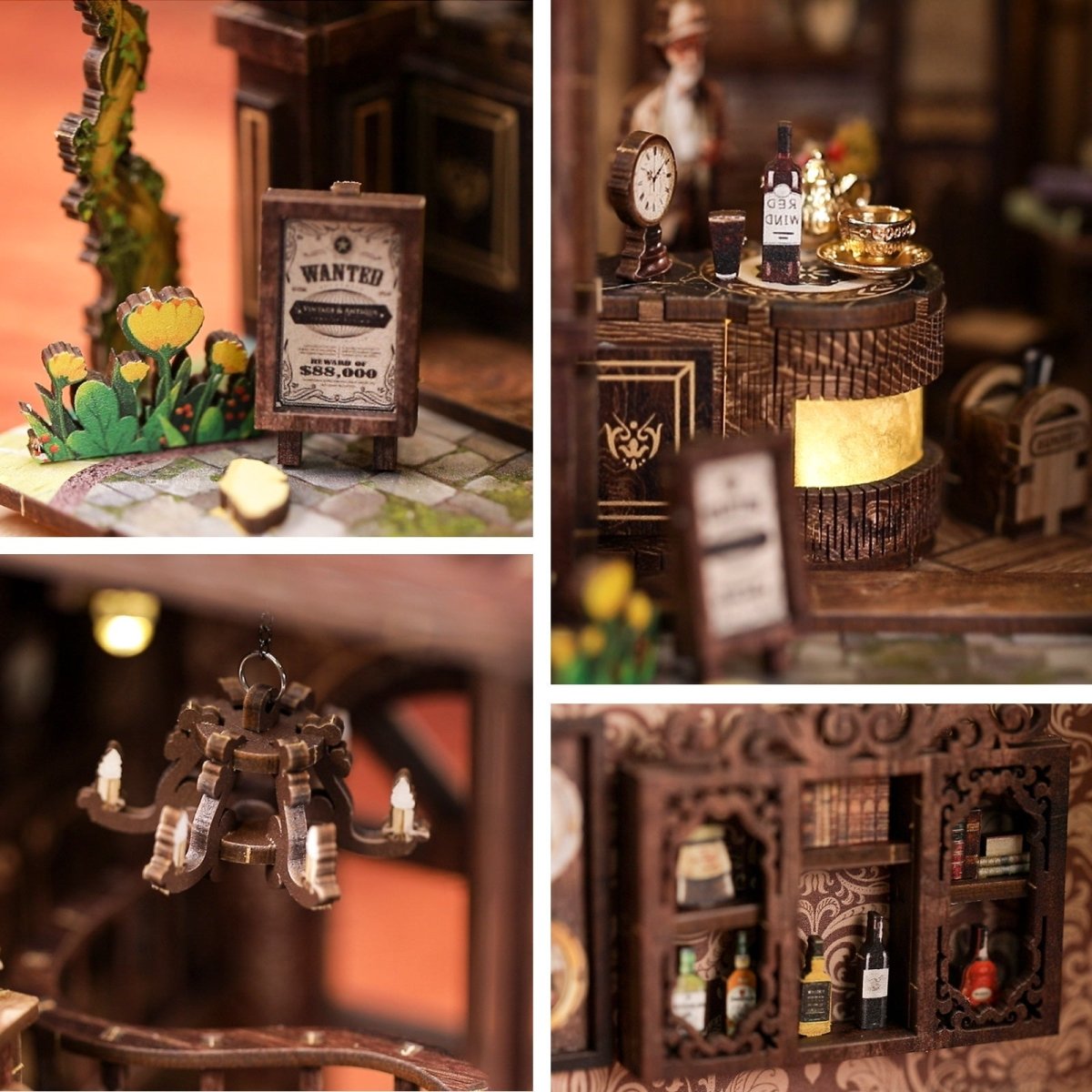 Serenity Coffee House Book Nook Kit - KAAYEE Puzzle