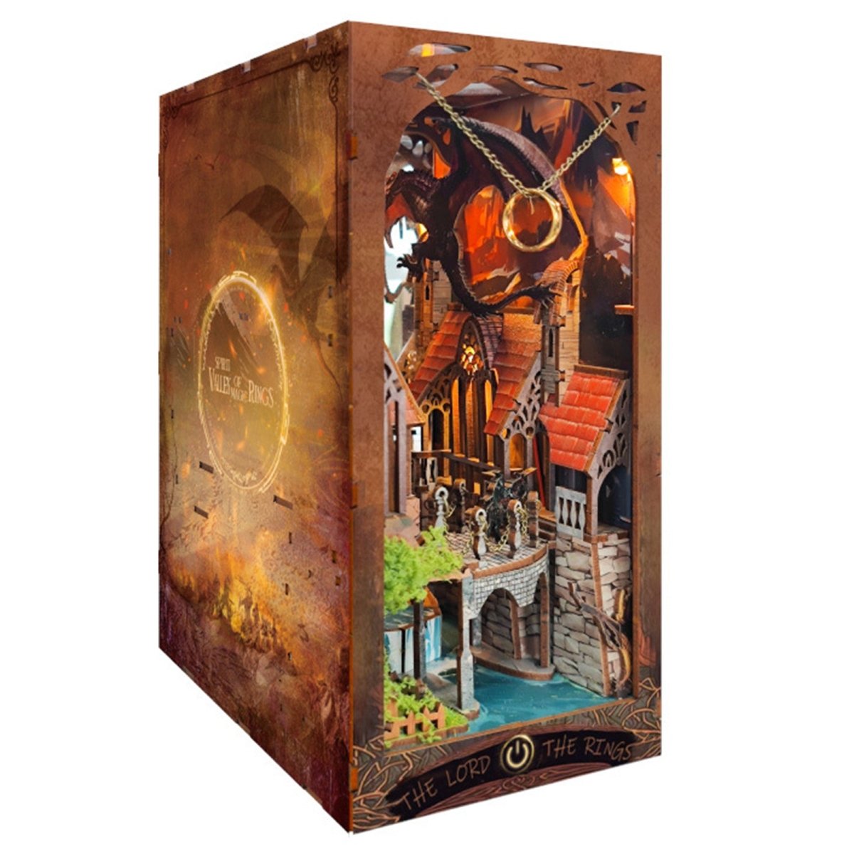 The Lord of the Rings Book Nook Kit - KAAYEE Puzzle