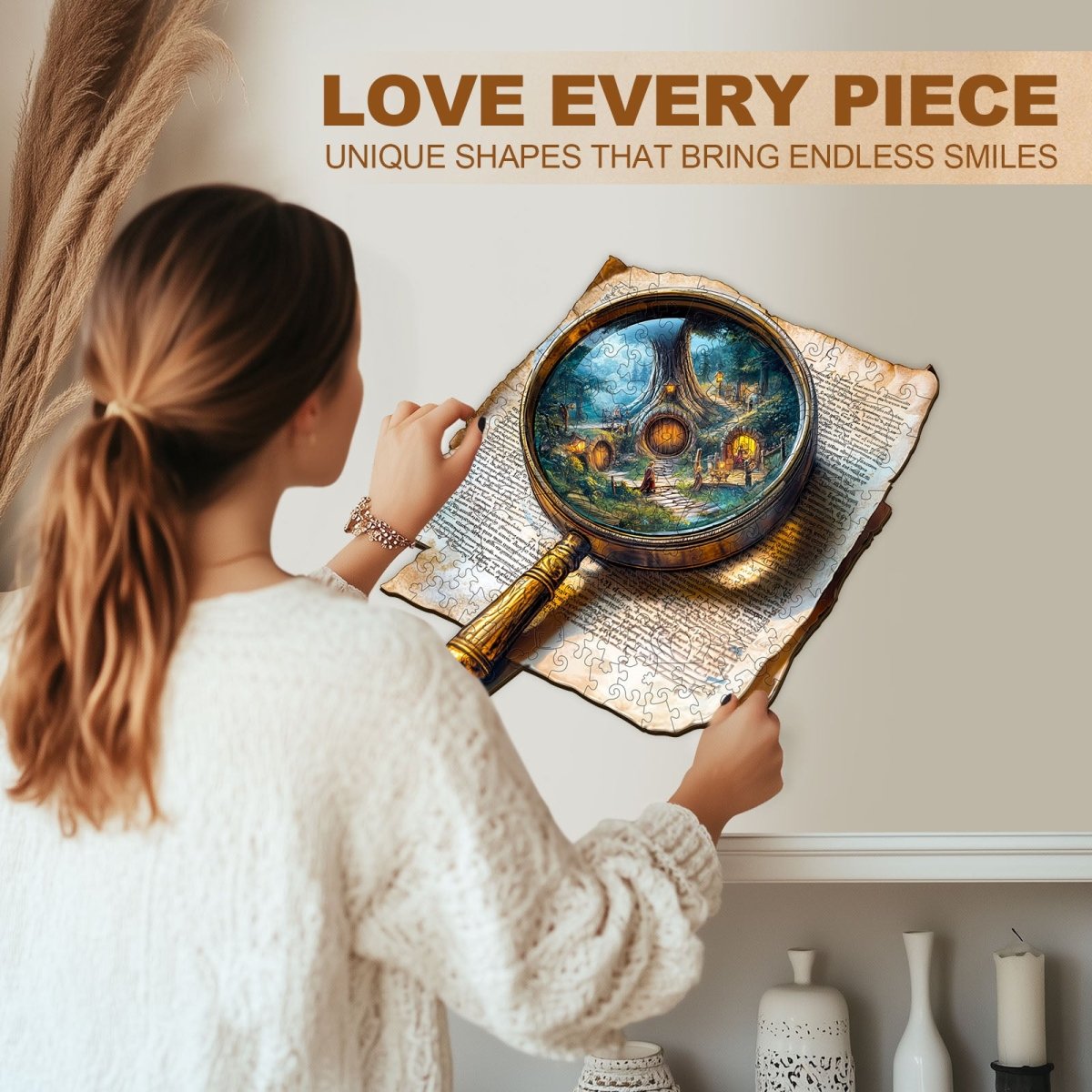 Truth Lens Wooden Jigsaw Puzzle - KAAYEE Puzzle