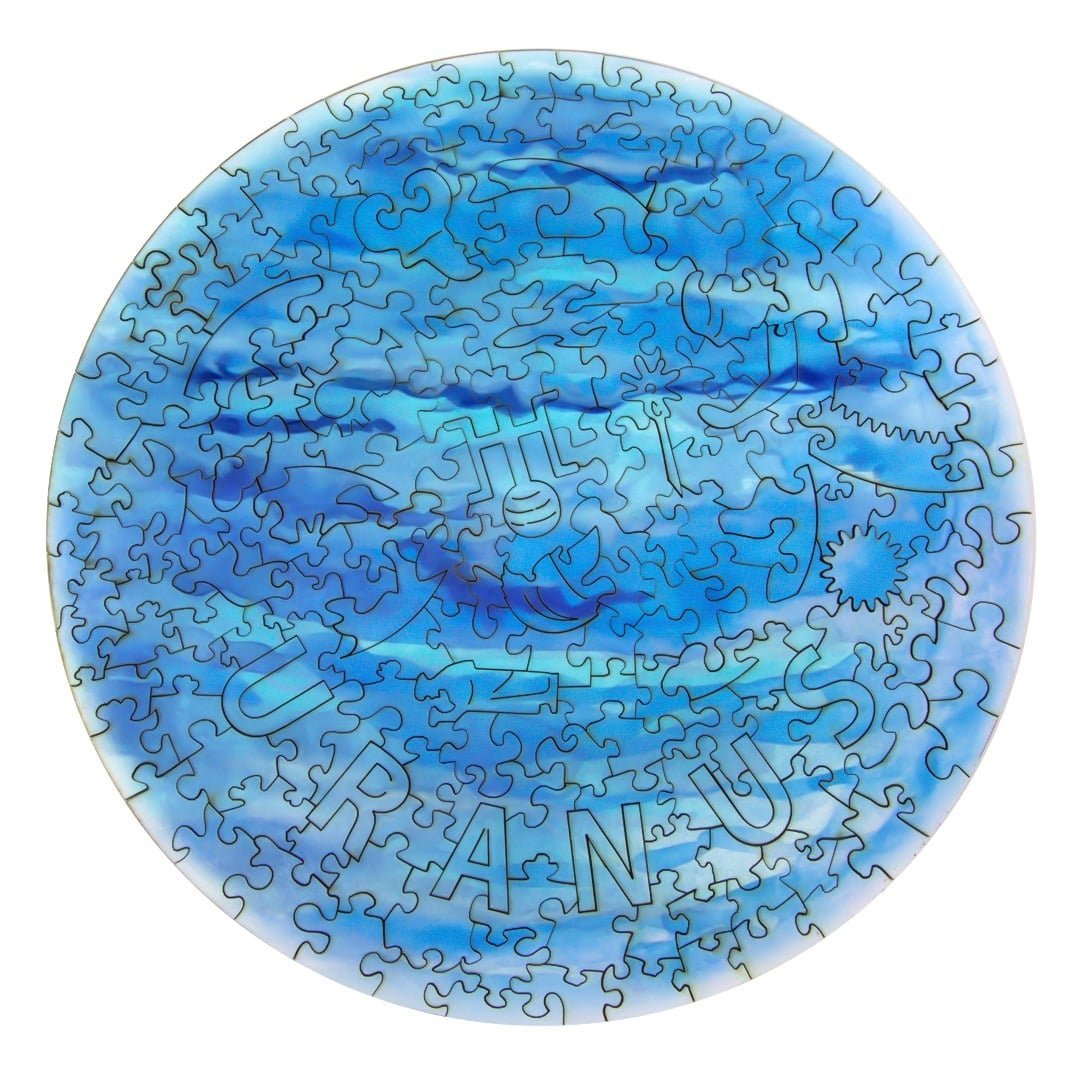 URANUS Wooden Jigsaw Puzzle - KAAYEE Puzzle