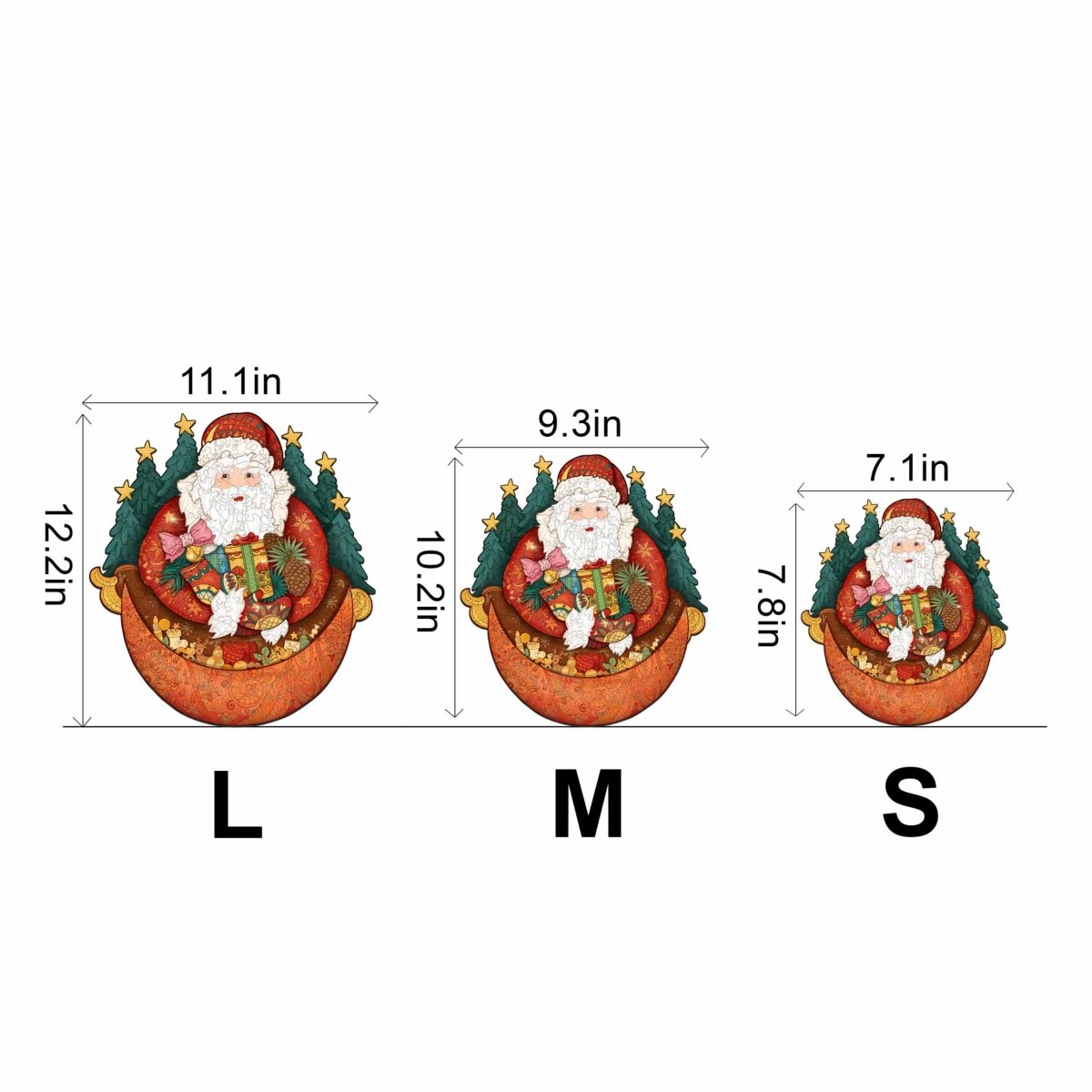 WARM CHRISTMAS Wooden Jigsaw Puzzle - KAAYEE Puzzle