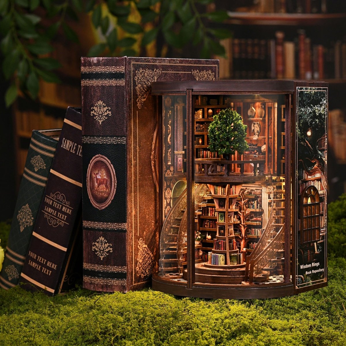 Wisdom Annual Ring DIY Miniature House - KAAYEE Puzzle