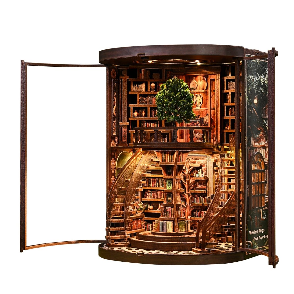 Wisdom Annual Ring DIY Miniature House - KAAYEE Puzzle