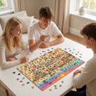 1000 - Piece Hidden Spot - the - Person Jigsaw Puzzle – Who's in Danger? Sunset Beach - KAAYEE Puzzle