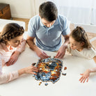 3D Retro Steam Train Wooden Jigsaw Puzzle - KAAYEE Puzzle