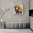 American Bison Family Wooden Jigsaw Puzzle - KAAYEE Puzzle