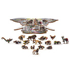 ANCIENT MAMMOTH Wooden Jigsaw Puzzle - KAAYEE Puzzle