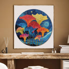 Artistic 1000 - Piece Cardboard Jigsaw Puzzle - Blossoms in the Starry Sea - KAAYEE Puzzle