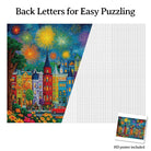 Artistic 1000 - Piece Cardboard Jigsaw Puzzle - Brilliant Nightfire - KAAYEE Puzzle