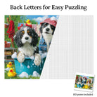 Artistic 1000 - Piece Cardboard Jigsaw Puzzle - Bubble Pup Squad - KAAYEE Puzzle