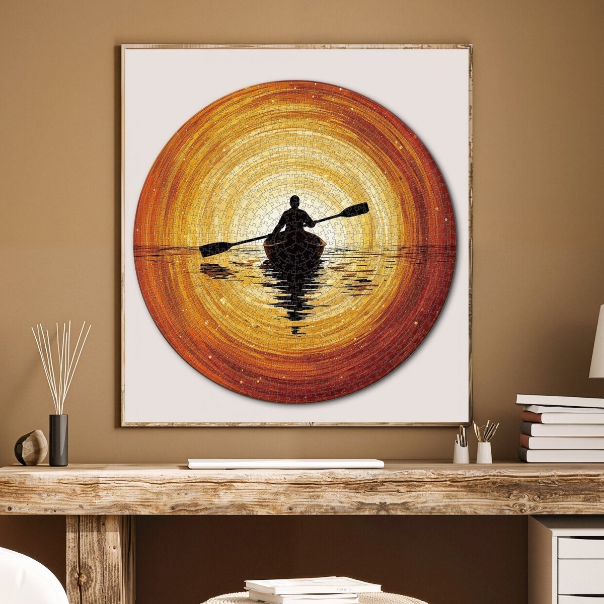 Artistic 1000 - Piece Cardboard Jigsaw Puzzle - Chasing the Light - KAAYEE Puzzle