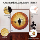 Artistic 1000 - Piece Cardboard Jigsaw Puzzle - Chasing the Light - KAAYEE Puzzle