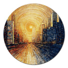 Artistic 1000 - Piece Cardboard Jigsaw Puzzle - City of Dawn - KAAYEE Puzzle