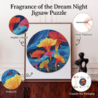 Artistic 1000 - Piece Cardboard Jigsaw Puzzle - Fragrance of the Dream Night - KAAYEE Puzzle
