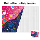 Artistic 1000 - Piece Cardboard Jigsaw Puzzle - Psychedelic Cat - KAAYEE Puzzle