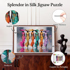 Artistic 1000 - Piece Cardboard Jigsaw Puzzle - Splendor in Silk - KAAYEE Puzzle