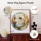Artistic 1000 - Piece Cardboard Jigsaw Puzzle - Stone Dog - KAAYEE Puzzle