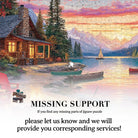 Artistic 1000 - Piece Cardboard Jigsaw Puzzle - Twilight Lake - KAAYEE Puzzle