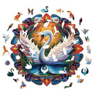 Beautiful swan1 Wooden Jigsaw Puzzle - KAAYEE Puzzle
