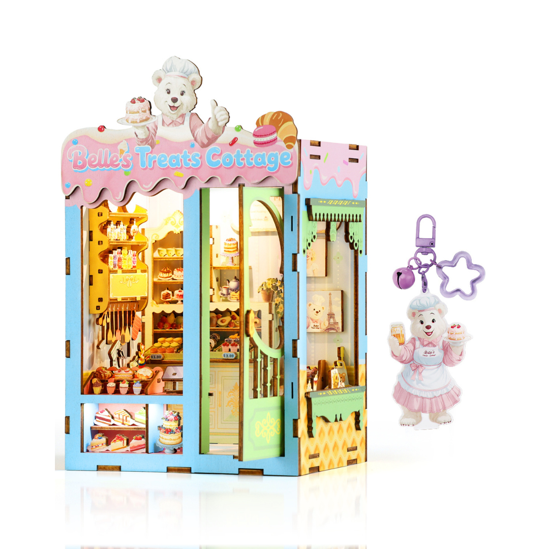 Belle's Treats Cottage Book Nook Kit - KAAYEE Puzzle