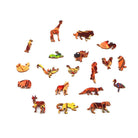 BOLD BEAR Wooden Jigsaw Puzzle - KAAYEE Puzzle