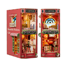 Coffee Shop Book Nook Kit - KAAYEE Puzzle