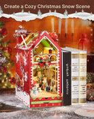 Colorful Christmas Book Nook - KAAYEE Puzzle