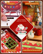 Colorful Christmas Book Nook - KAAYEE Puzzle