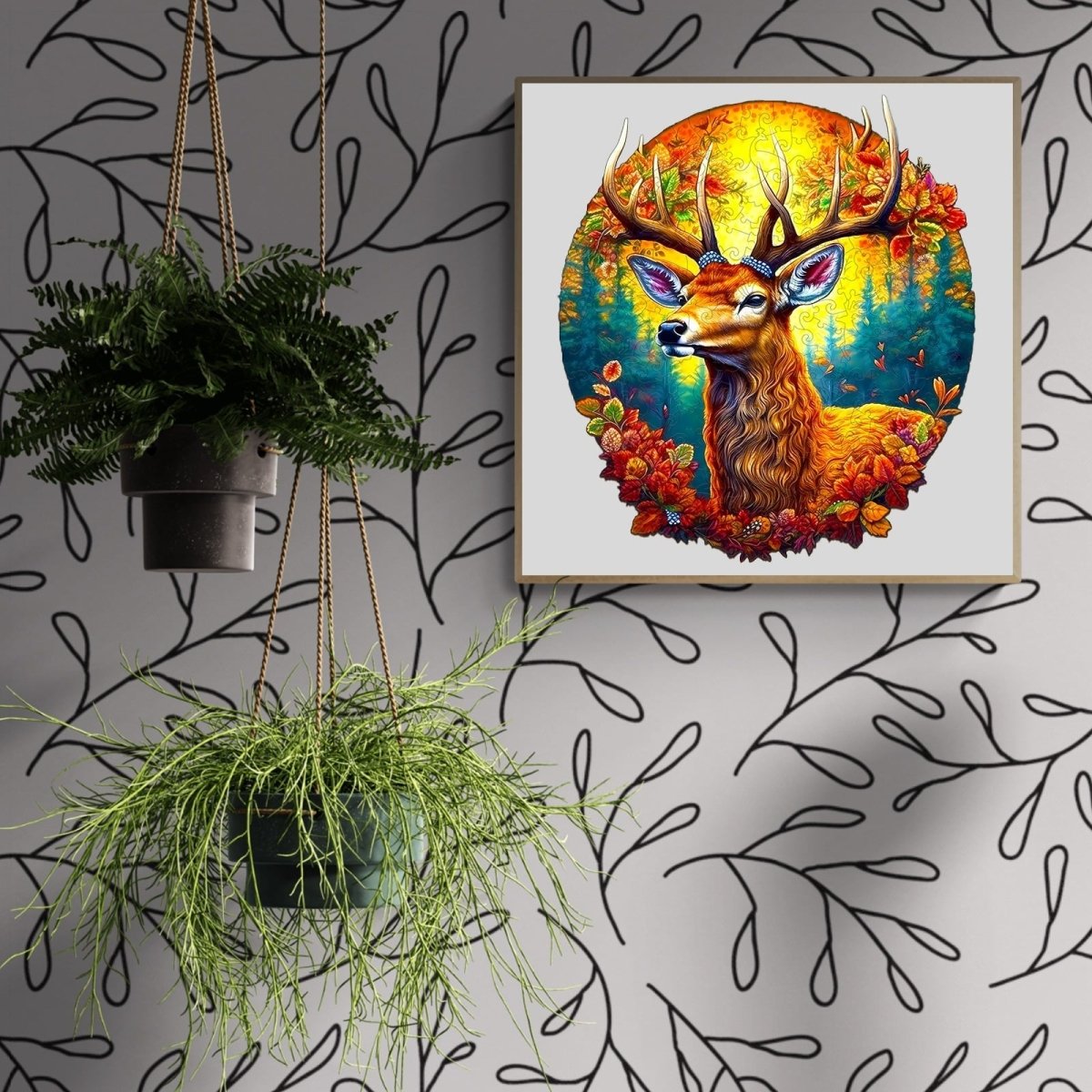 DEER OF LIFE 1 Wooden Jigsaw Puzzle - KAAYEE Puzzle
