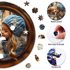 dog and child Wooden Jigsaw Puzzle - KAAYEE Puzzle