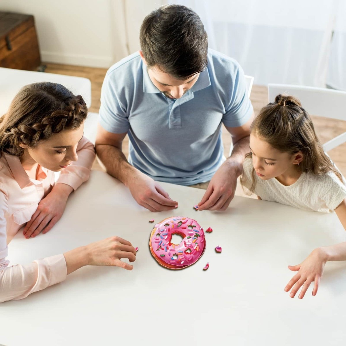 Doughnut Wooden Jigsaw Puzzle - KAAYEE Puzzle