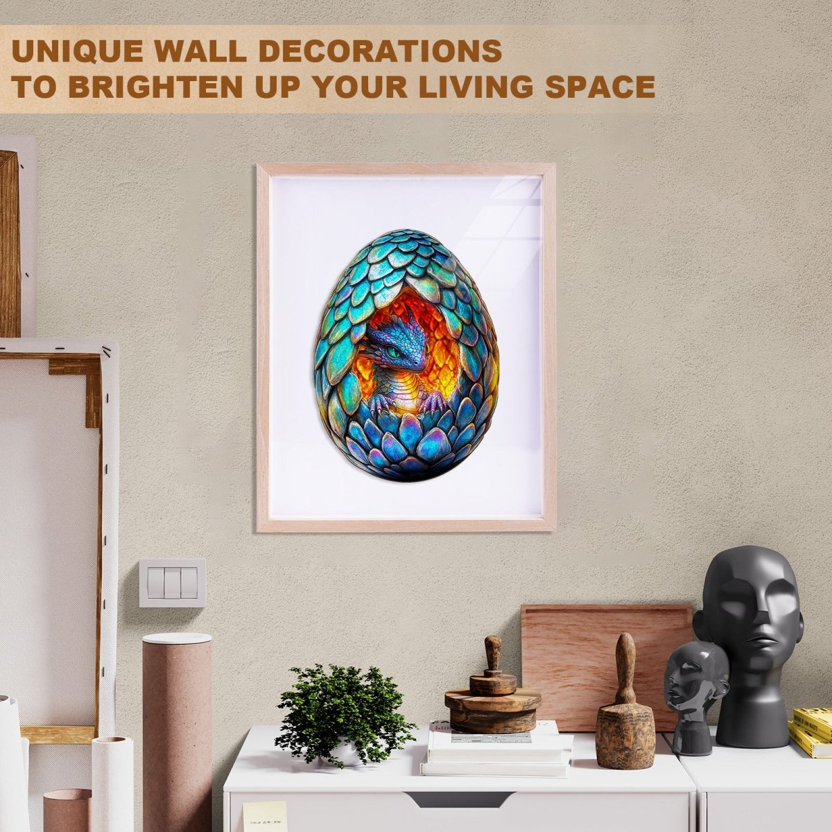 Draconic Rebirth - 2 Wooden Jigsaw Puzzle - KAAYEE Puzzle