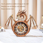 Dragon Clock DIY Wooden Puzzle - KAAYEE Puzzle