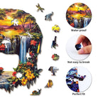 Elephant Eden Wooden Jigsaw Puzzle - KAAYEE Puzzle