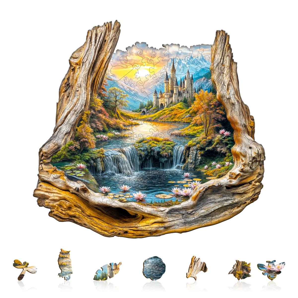 Enchanted Frame - 2 Wooden Jigsaw Puzzle - KAAYEE Puzzle