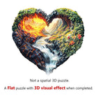 ETERNAL FLOW Wooden Jigsaw Puzzle - KAAYEE Puzzle