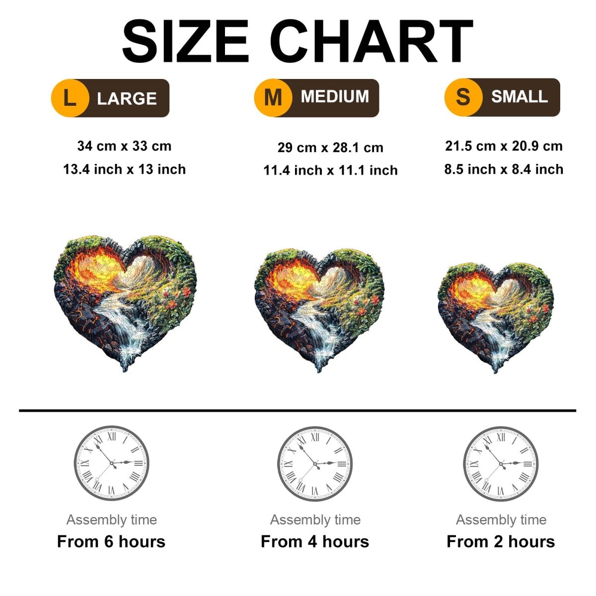 ETERNAL FLOW Wooden Jigsaw Puzzle - KAAYEE Puzzle