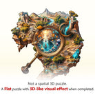 Explorer’s World - 1 Wooden Jigsaw Puzzle - KAAYEE Puzzle