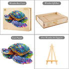 Fantasy Turtle Wooden Jigsaw Puzzle - KAAYEE Puzzle